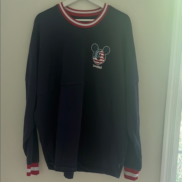 Disneyland Blue and Red Longsleeve - Picture 1 of 2